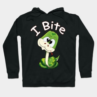 Snake with Badass face Hoodie